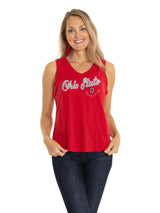 OHIO STATE BUCKEYES SLOAN V-NECK TANK