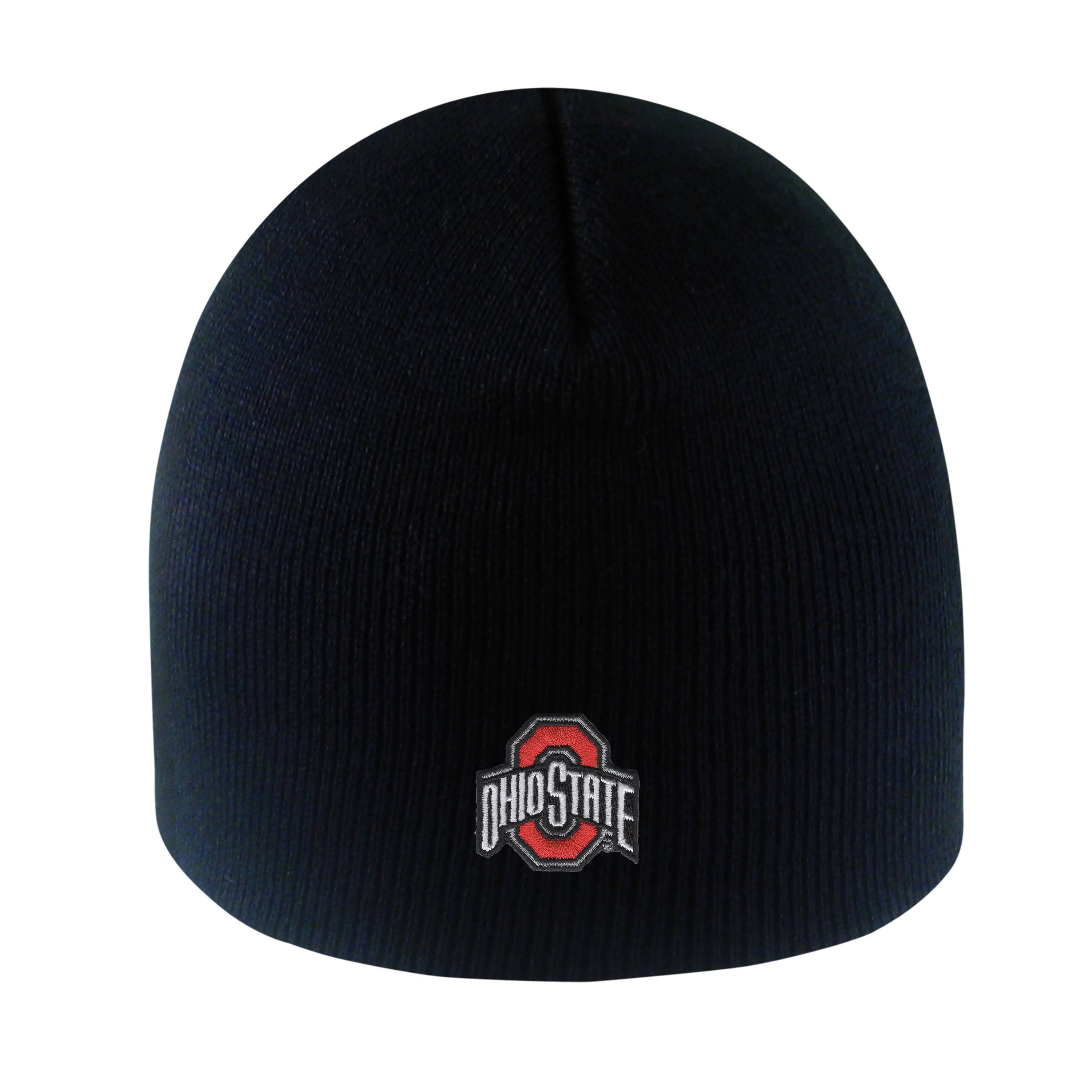 black beanie hat