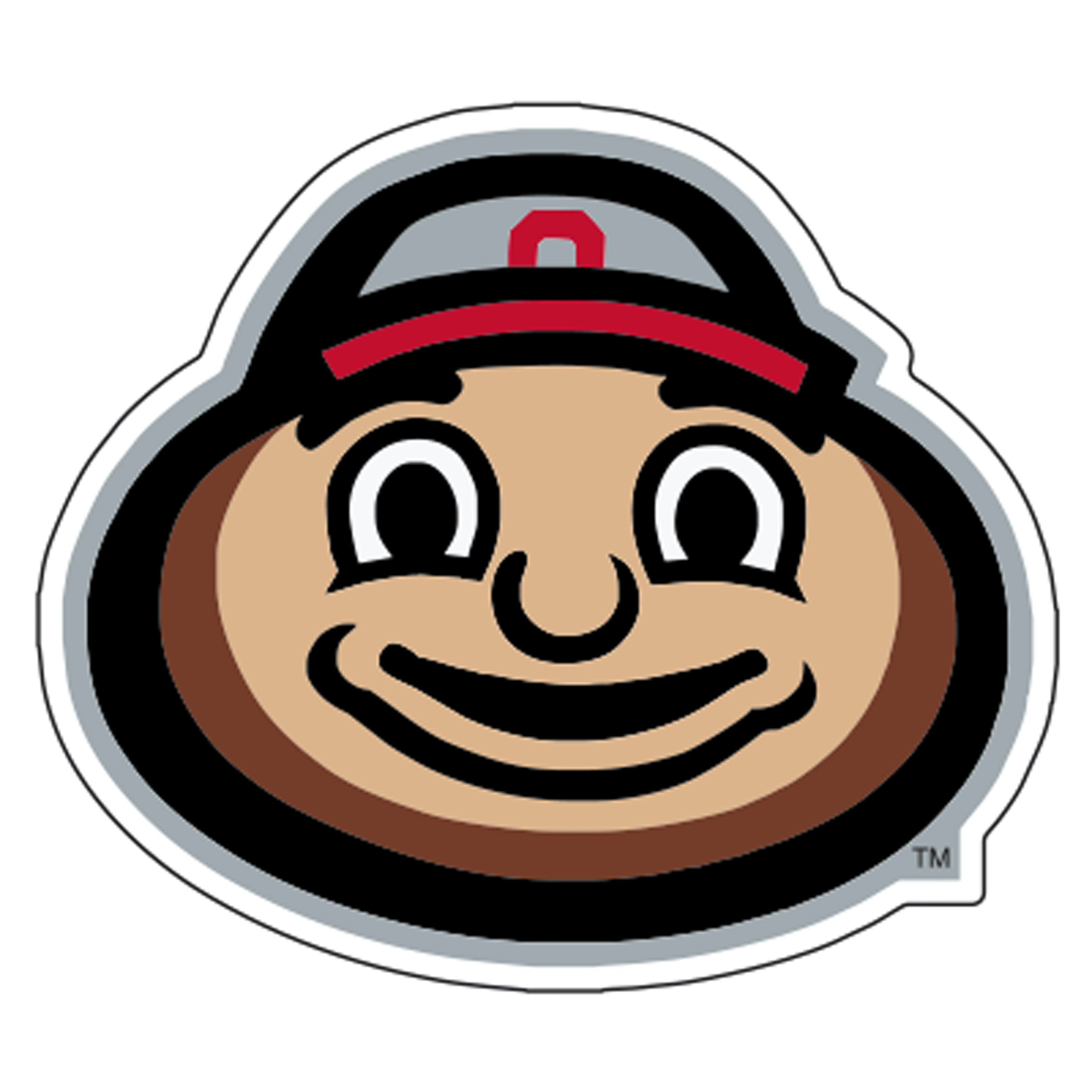 brutus buckeye head magnet
