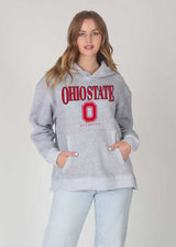 OHIO STATE BUCKEYE WEEKENDER HOODIE – HEATHER GREY