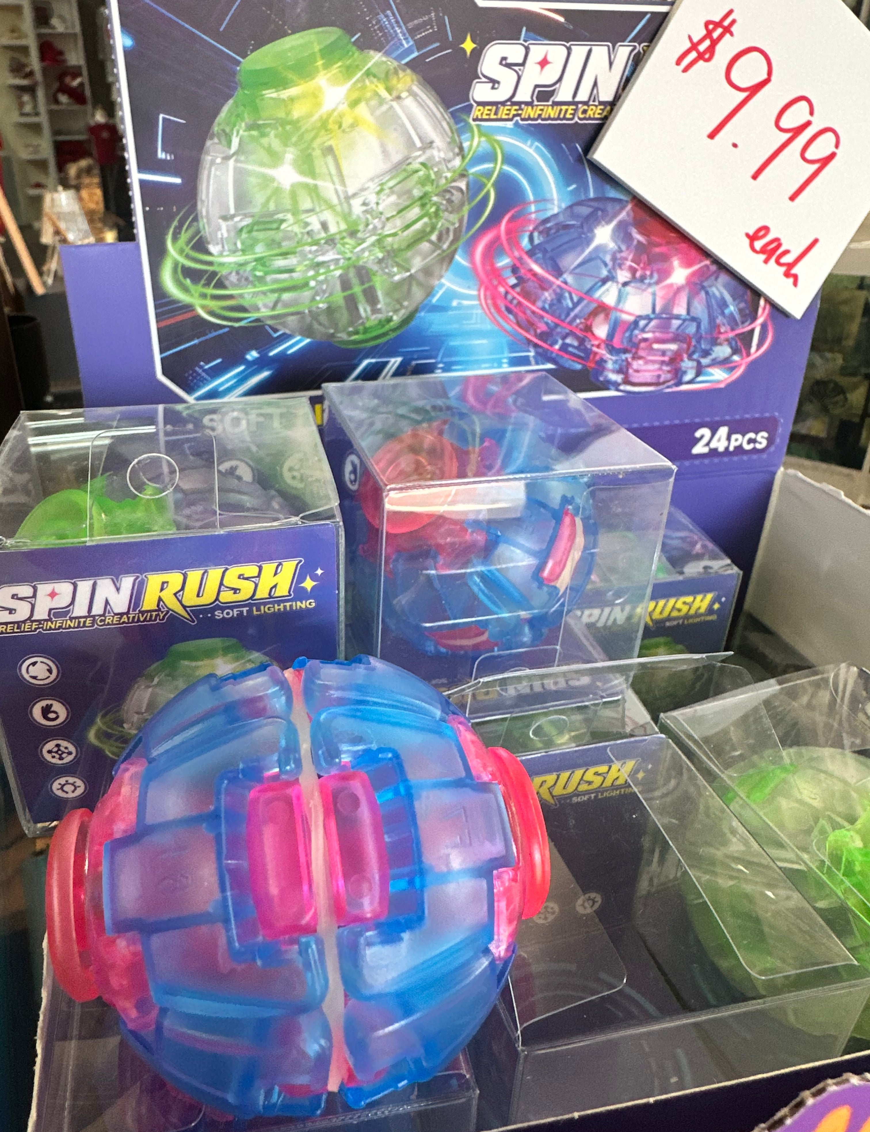 Spinner Squeezer Light-Up Toy