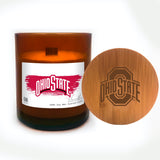 OHIO STATE APOTHECARY SCENTED CANDLE WITH WOODEN LID