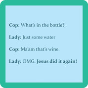 Whats in the bottle coaster