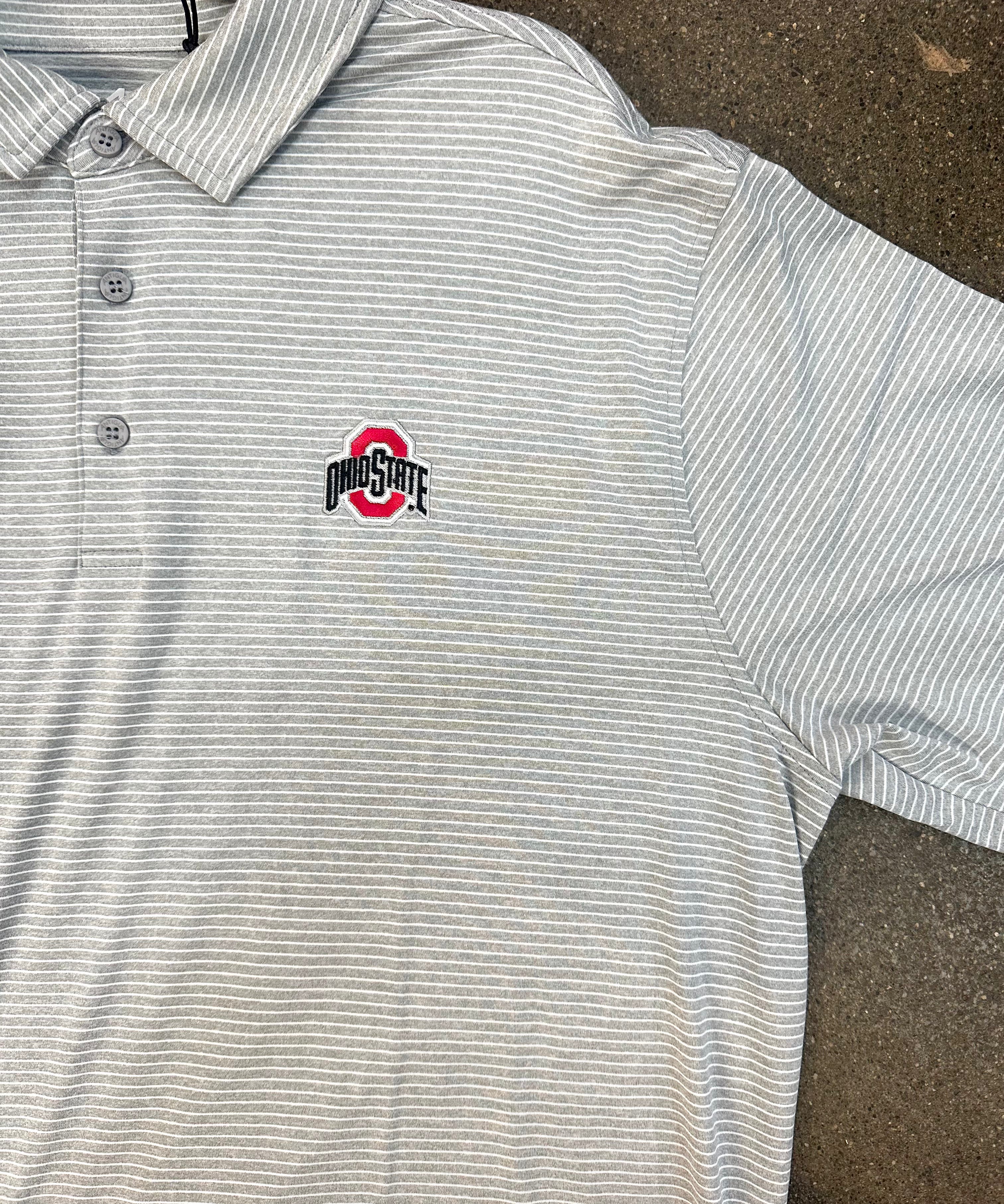 close up of polo shirt