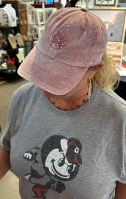 misty hat on staff at store