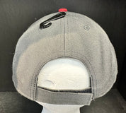 back of Ohio State Buckeyes Charcoal Split Block '47 MVP Hat