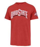 OHIO STATE BUCKEYES RACER RED FRANKLIN '47 FIELDHOUSE TEE – MEN'S