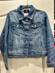 front of jean jacket ohio state university