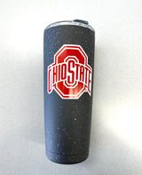 OHIO STATE BUCKEYES SPECKLED TUMBLER: STYLISH HYDRATION FOR THE TRUE FAN