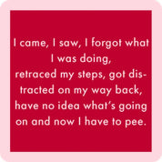 I came, I saw, coaster