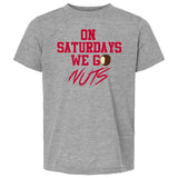 ON SATURDAY WE GO NUTS – SHORT SLEEVE TEE