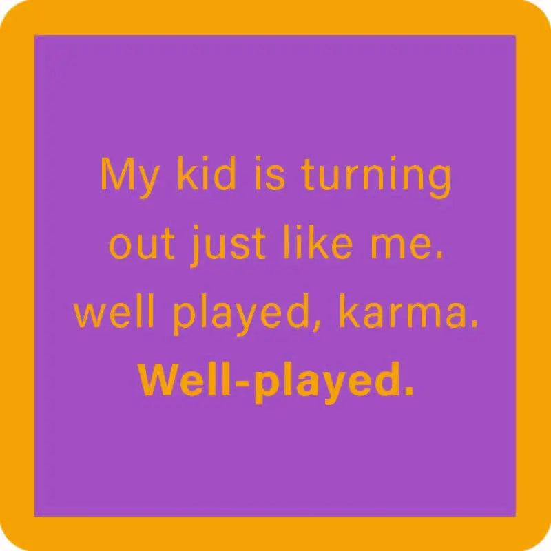 My kid is turning.....coaster