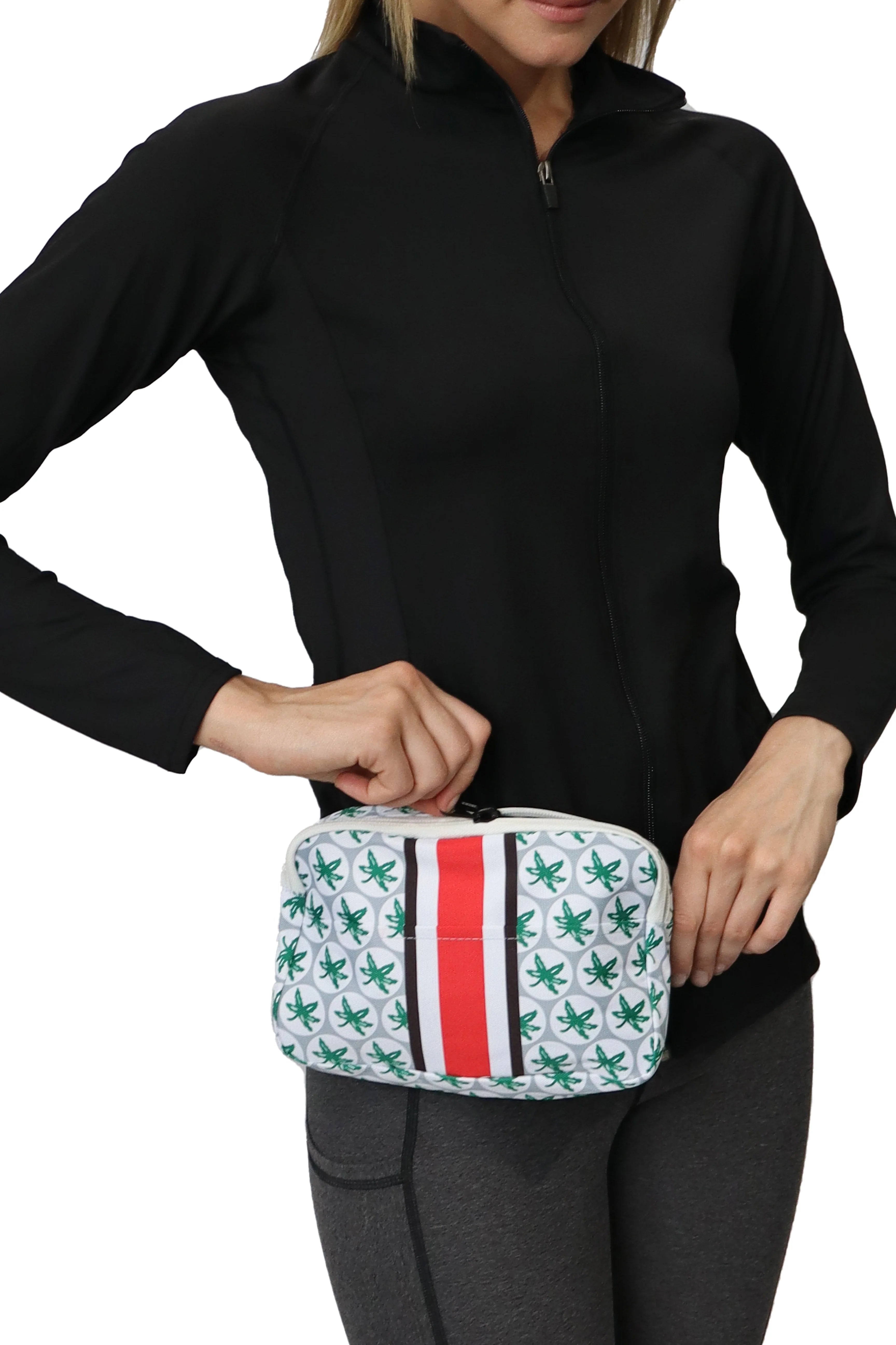 waist, OHIO STATE BUCKEYES "GAMEDAY" SQUARE FANNY PACK