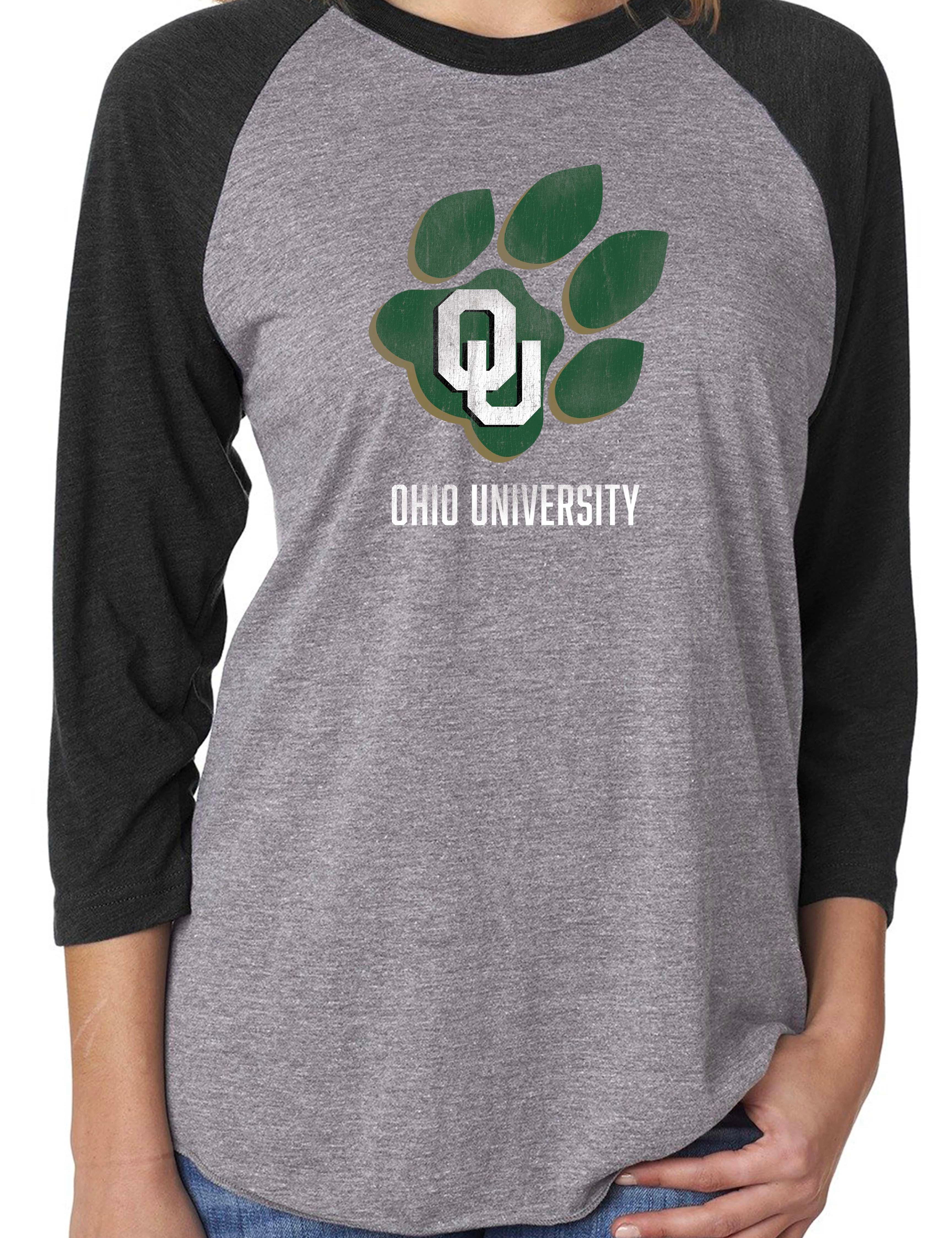 Ohio University Unisex Baseball Tee