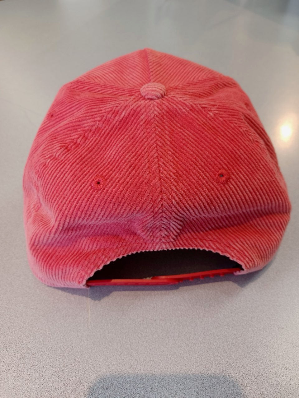 back of red ohio state hat