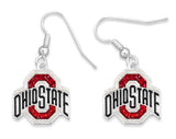 OHIO STATE BUCKEYES EARRINGS- GAME DAY GLITTER