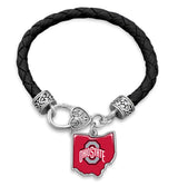 OHIO STATE BUCKEYES BRACELET- STATE OF MINE