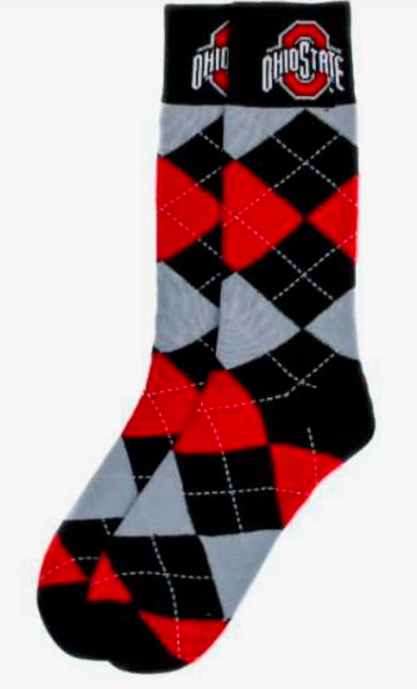 OSU Argyle Socks