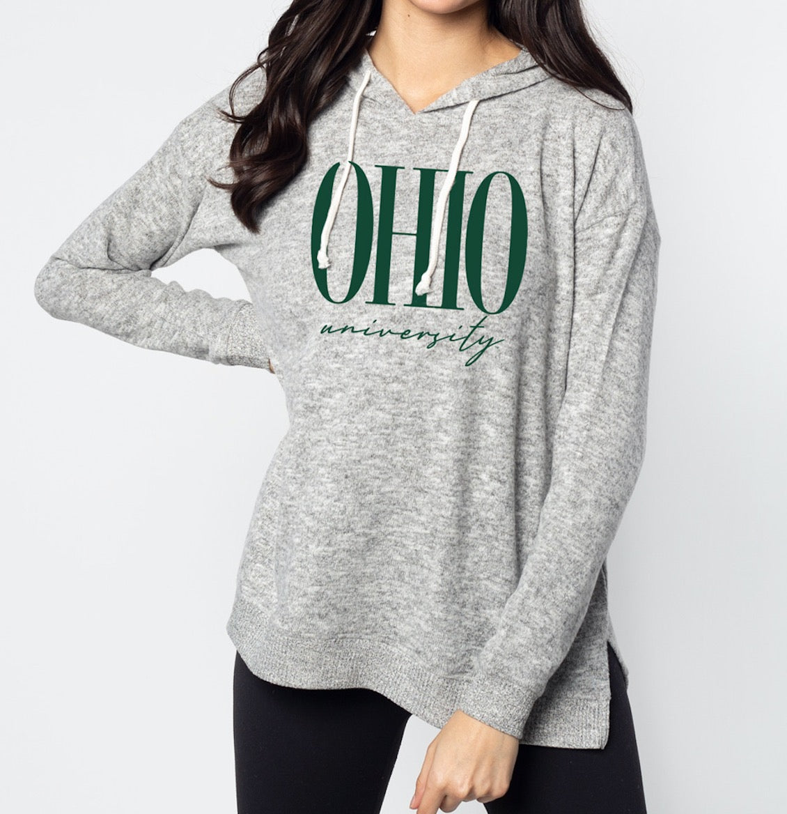 OHIO UNIVERSITY SOFT TUNIC HOODIE