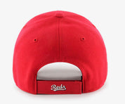 back  Cincinnati Reds Red Two Tone '47 MVP Hat
