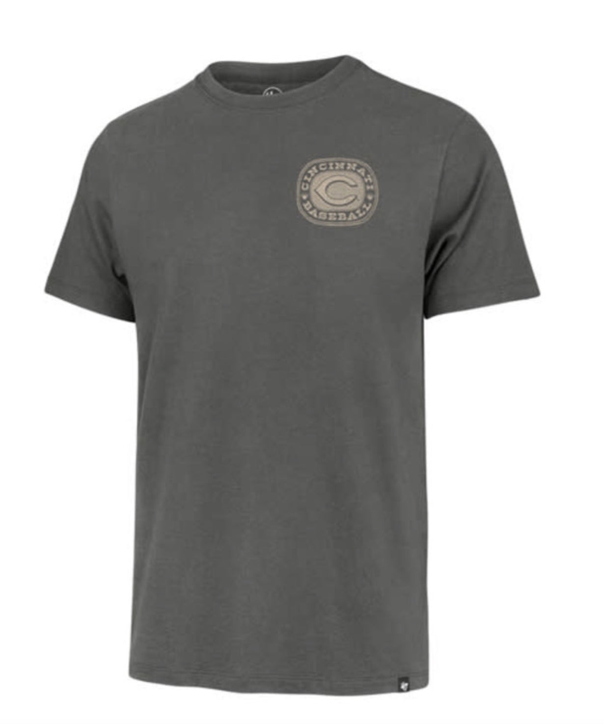 front Cincinnati Reds Cinder Back Canyon Franklin Tee
