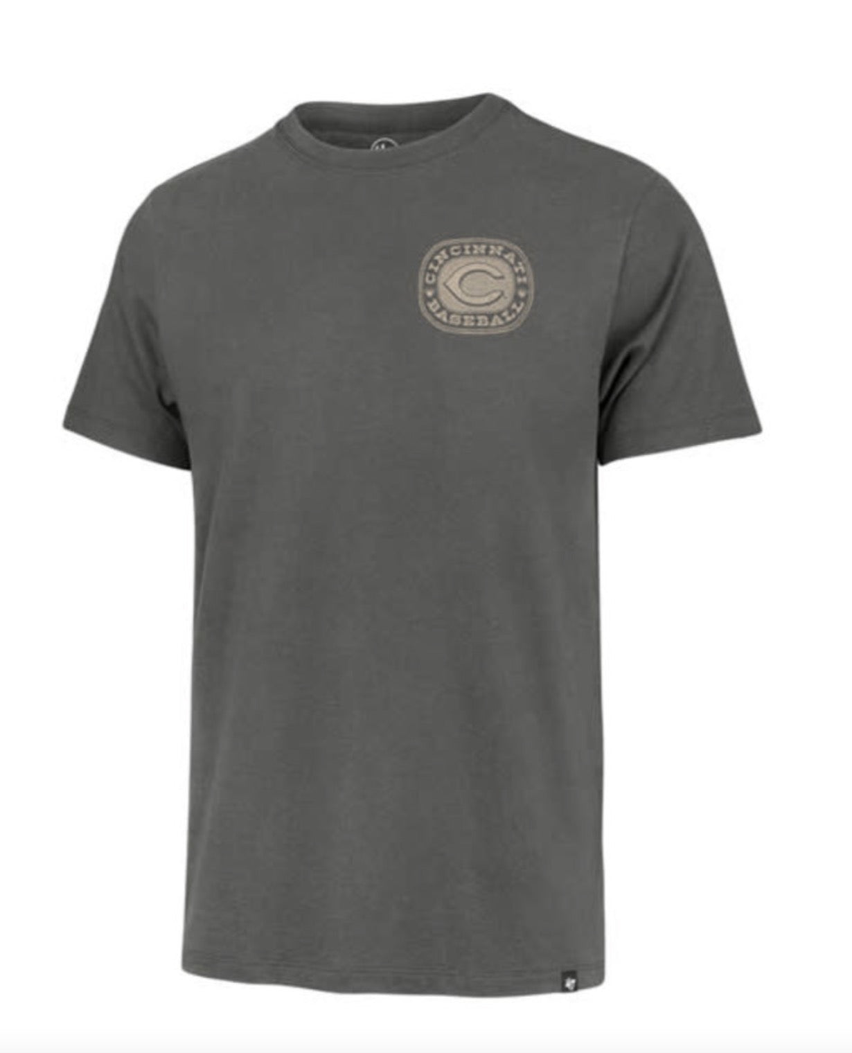 front Cincinnati Reds Cinder Back Canyon Franklin Tee
