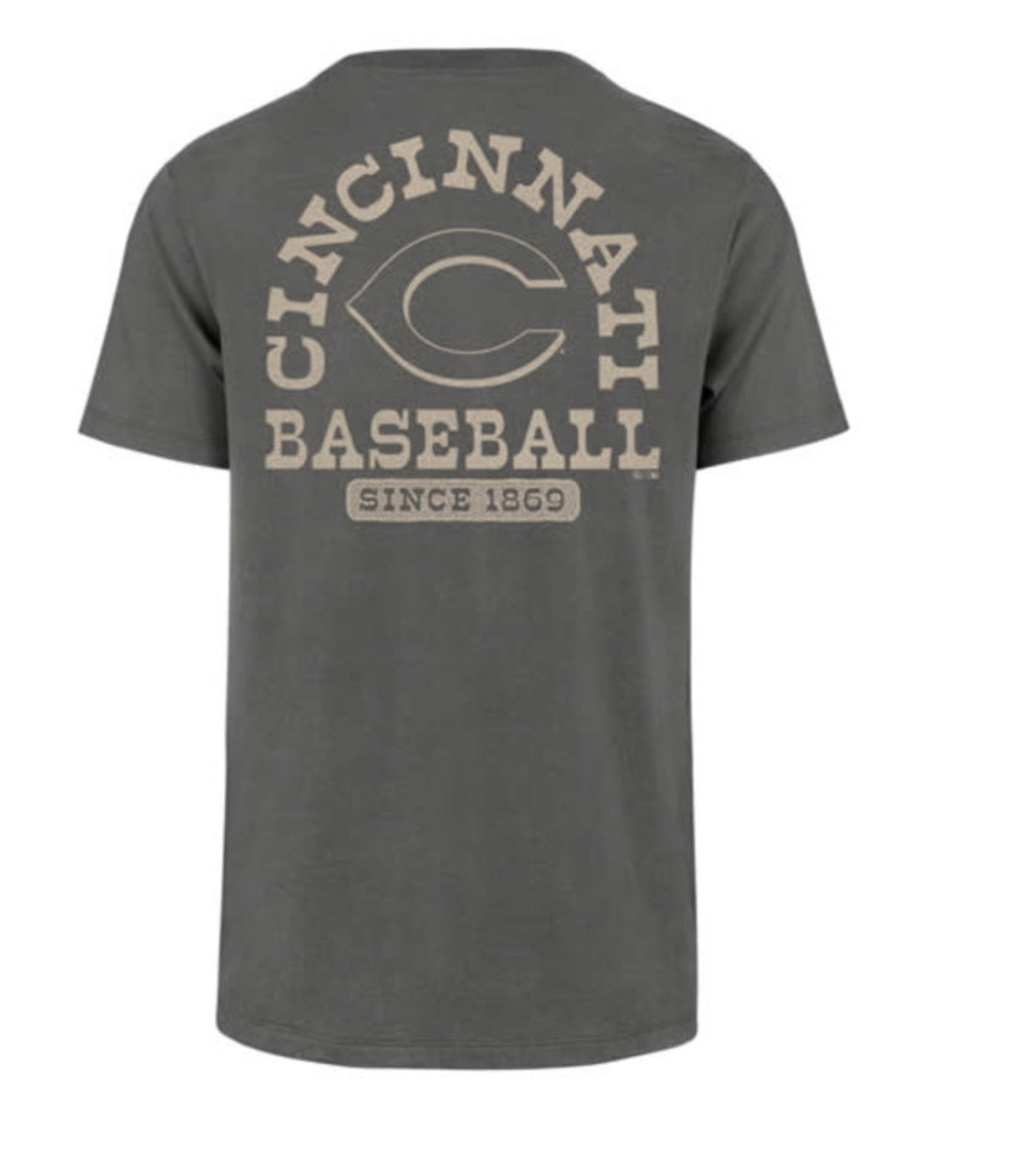 back Cincinnati Reds Cinder Back Canyon Franklin Tee
