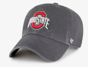 Gray cap with Ohio State logo on a white background