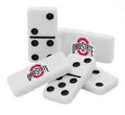 back of NCAA OHIO STATE BUCKEYES DOMINOES GAME