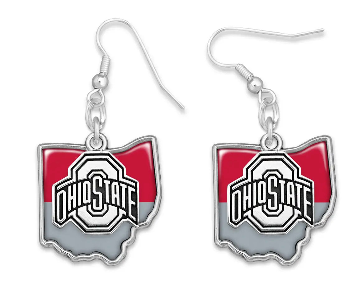 Ohio State Buckeyes Tara Earrings