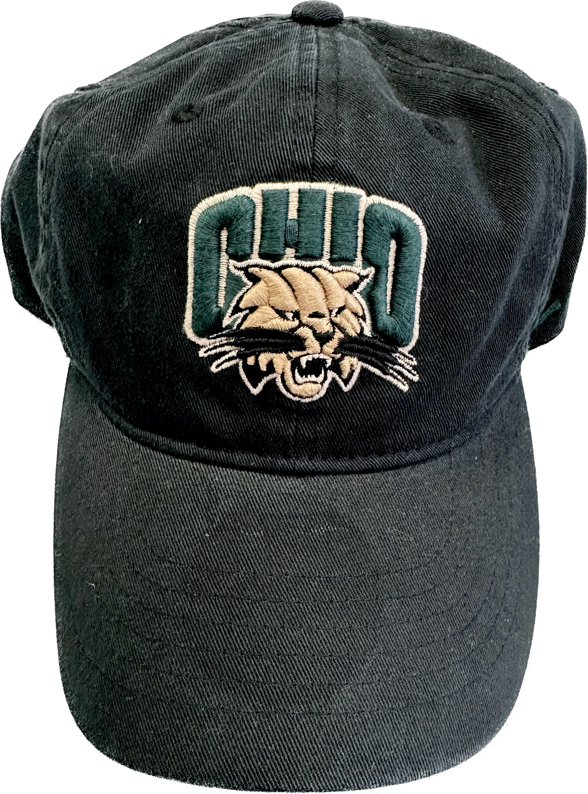 OHIO UNIVERSITY ADJUSTABLE BALL CAP - BLACK