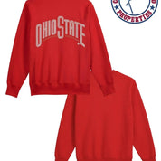 red sweatshirt ohio state university