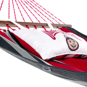 top pillow OHIO STATE BUCKEYES BRUTUS MASCOT HAMMOCK