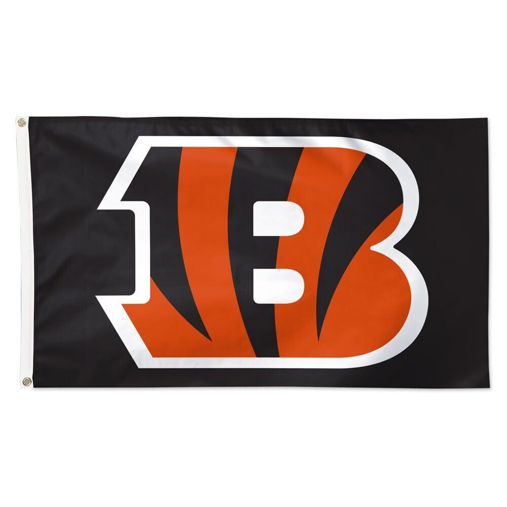 CINCINNATI BENGALS LOGO TEAM FLAG - 3' X 5'