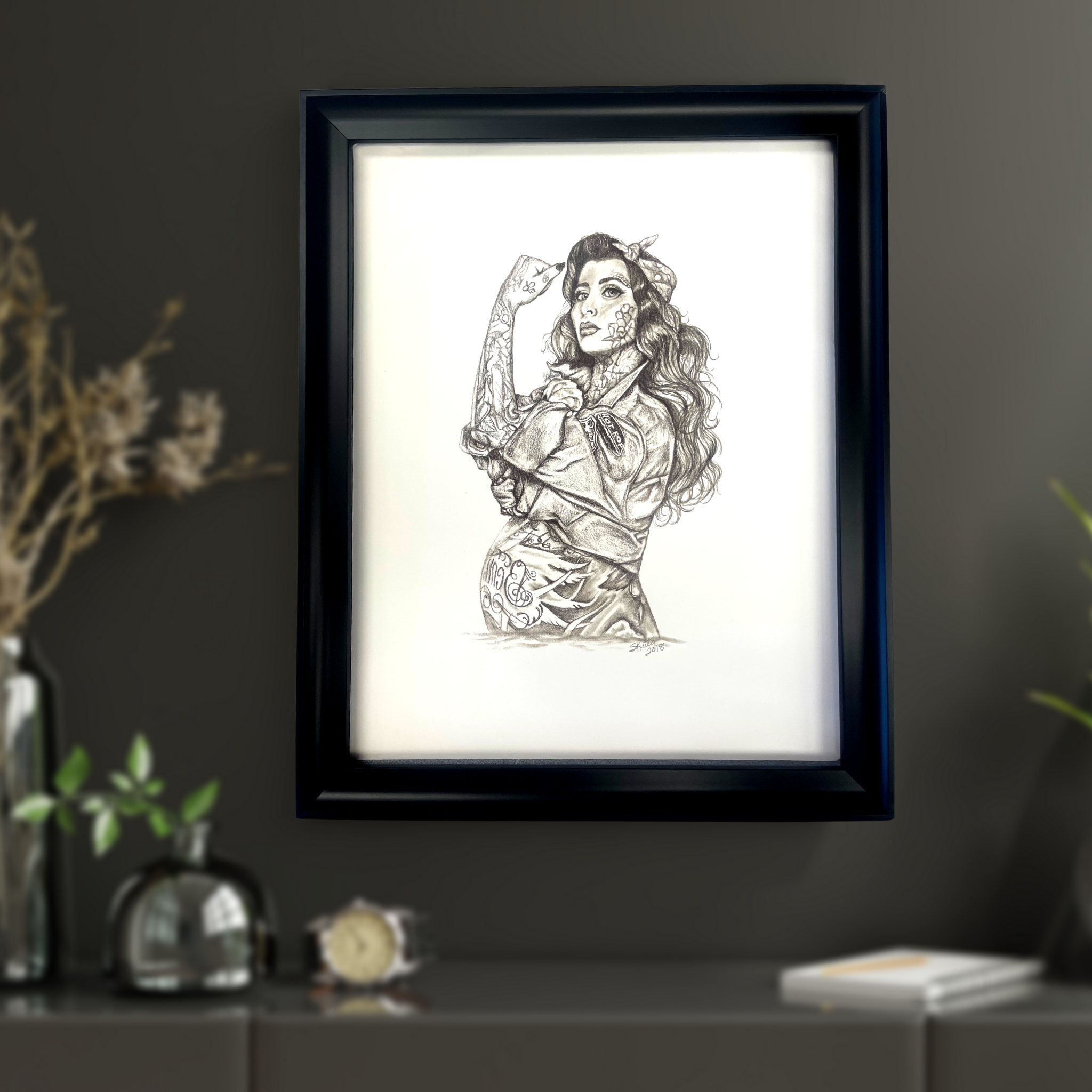framed ROLE MODEL