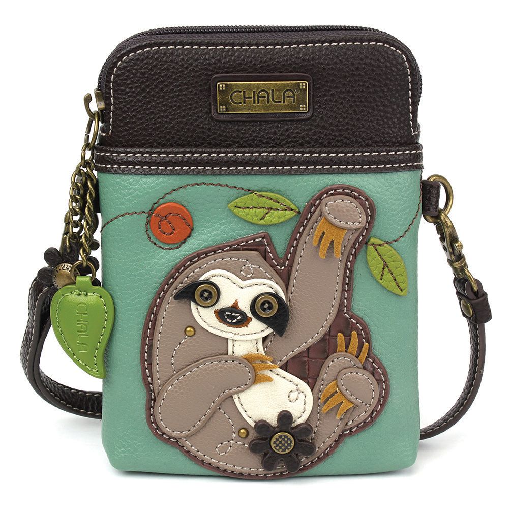 SLOTH - CELL PHONE XBODY - CHALA PURSES