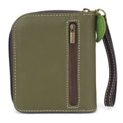 OWL A - ZIP AROUND WALLET - CHALA PURSES