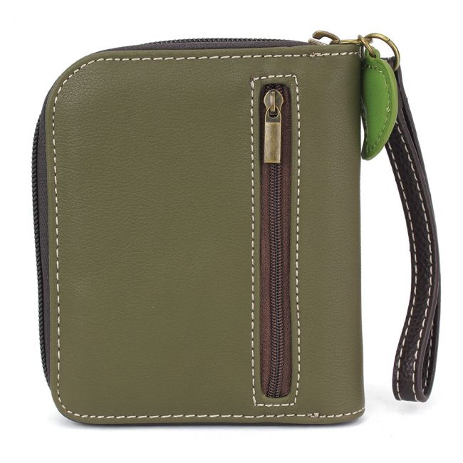 OWL A - ZIP AROUND WALLET - CHALA PURSES