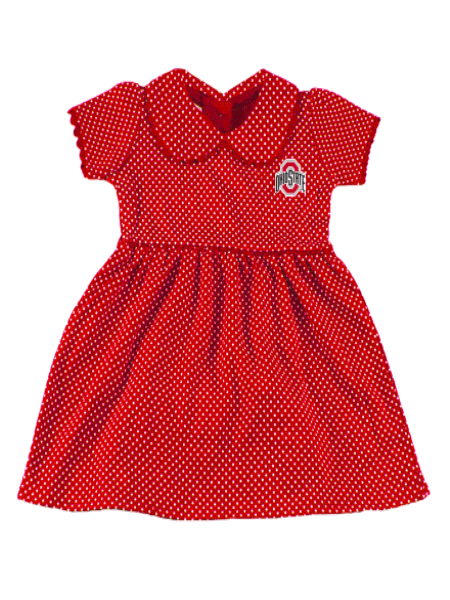 OHIO STATE GIRLS PETER PAN DRESS