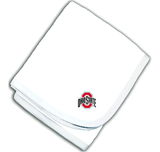 OHIO STATE BABY BLANKET - WHITE