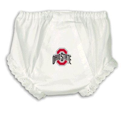 BABY BUCKEYE EYELET DIAPER COVER