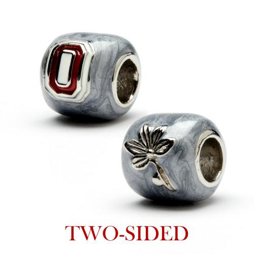 OSU CHARMS - TWO-SIDED GRAY BLOCK O