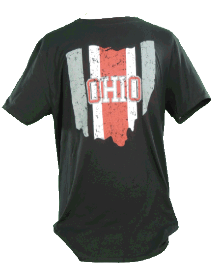 OSU GRAY HELMET TEE