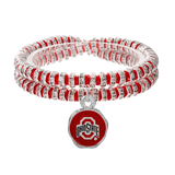 OHIO STATE BUCKS D BRACELET