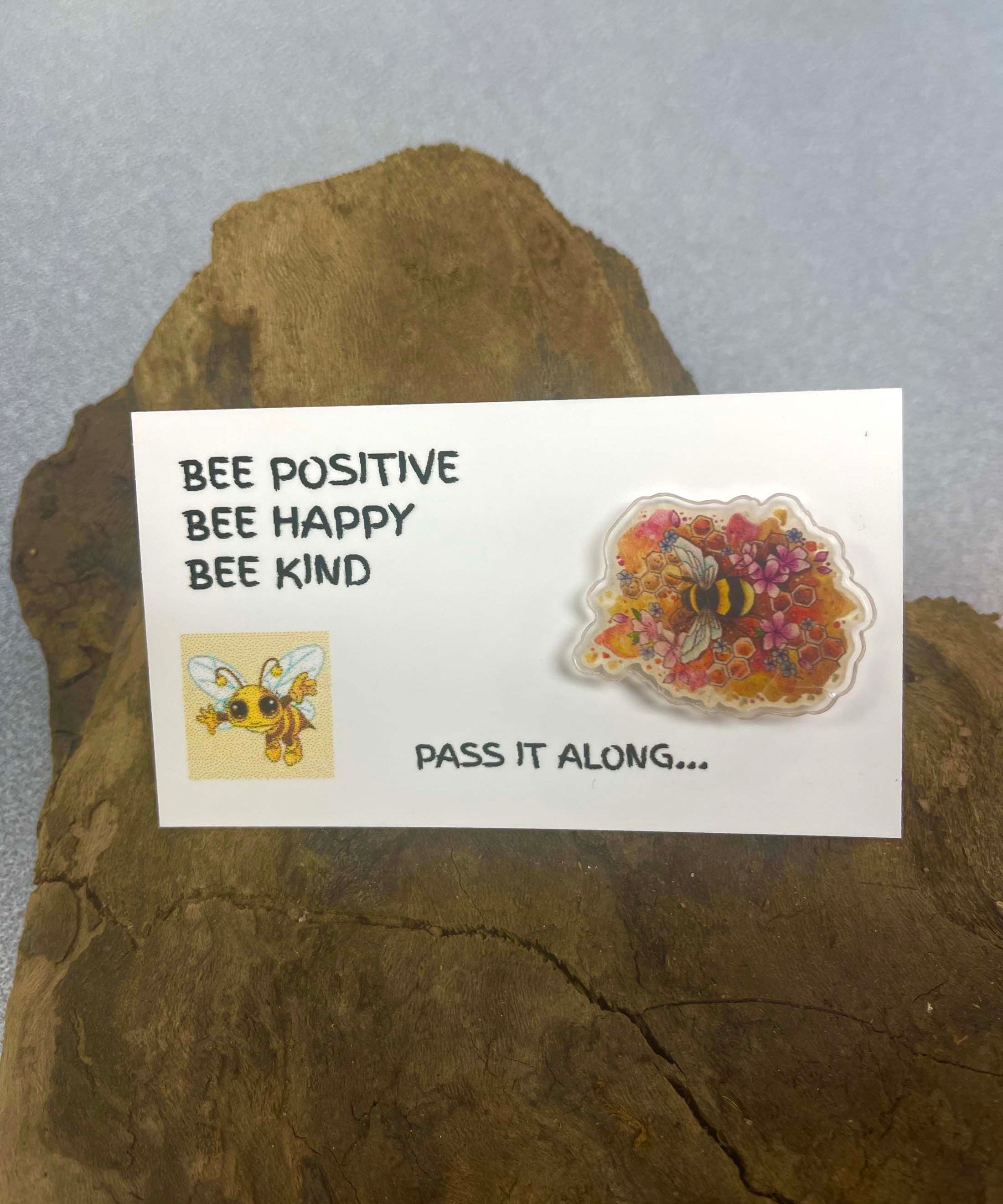 pin,Spread the Love with Bee kind by "Skeeter"