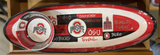 OHIO STATE MELAMINE LONG OVAL CHIP N DIP