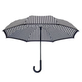 HOUNDSTOOTH RC STICK UMBRELLA