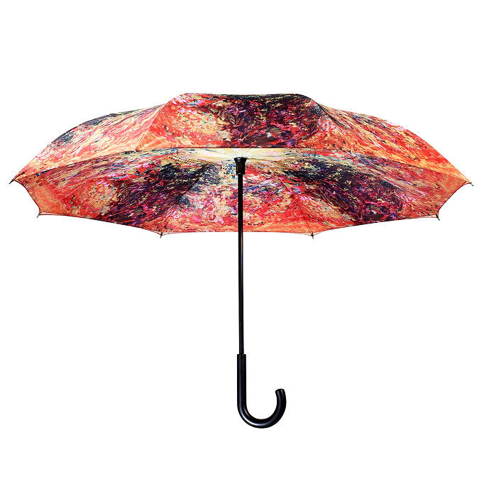open Galleria’s Reverse Close Umbrella