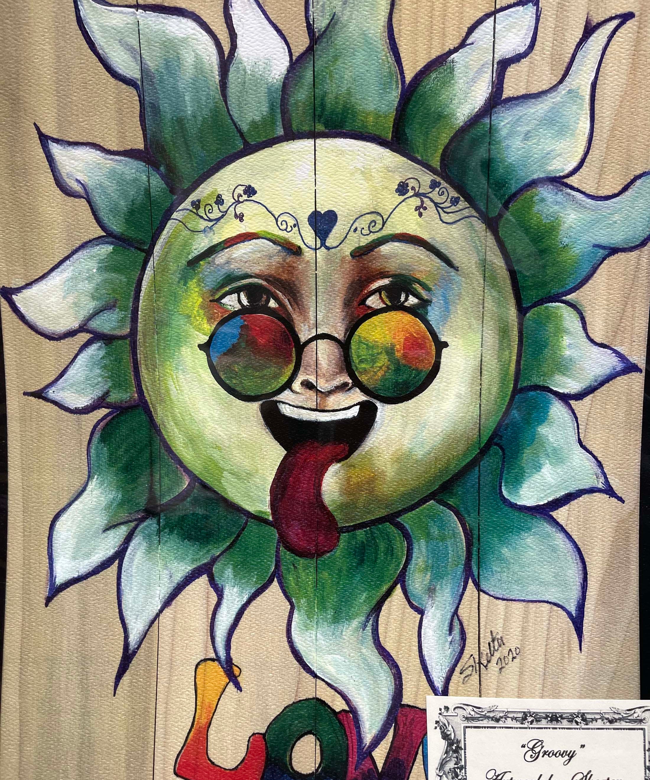 ACRYLIC PRINT, HIIPY DAYS FOREVER