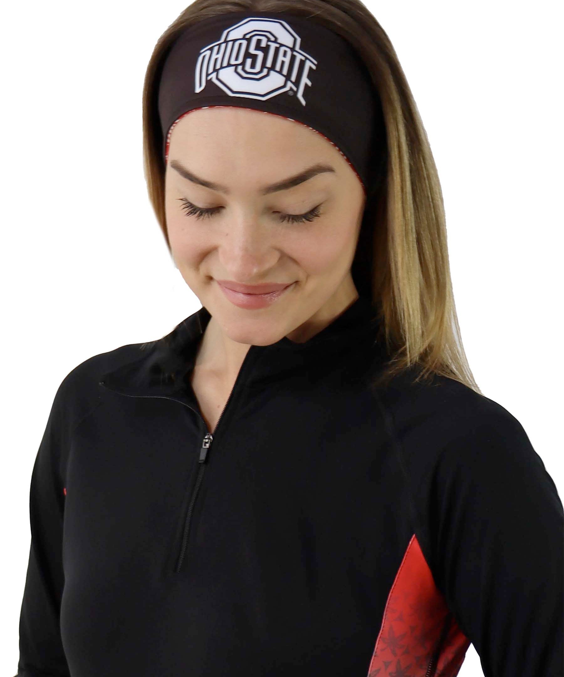 ohio state logo OHIO STATE BANDANA PRINT HEADBAND